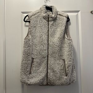 Thread & Supply Cream Tan Sherpa Vest